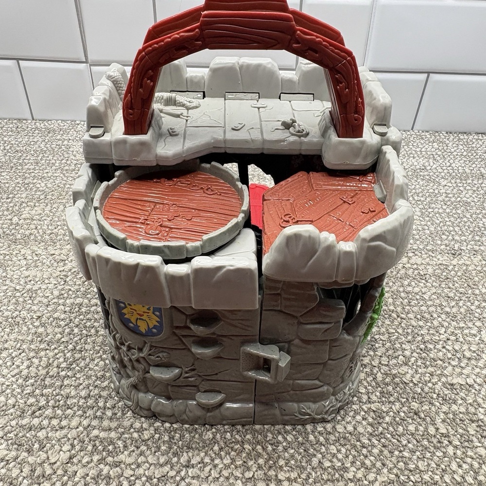 Fisher Price Great Adventures All In One Castle Take Along Playset 1998 Vintage - Picture 8 of 11